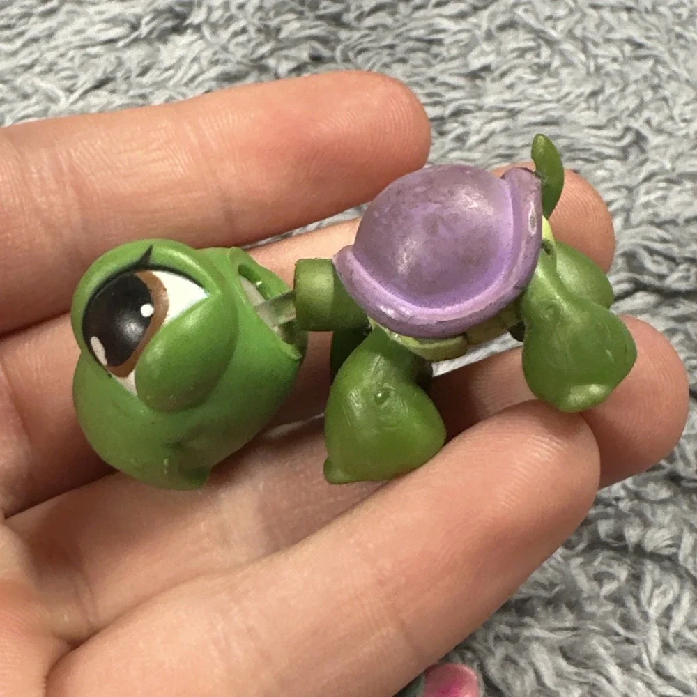 Lot Of 3 HERMIT CRAB #928 Turtle Pig Authentic Littlest Pet Shop Hasbro LPS